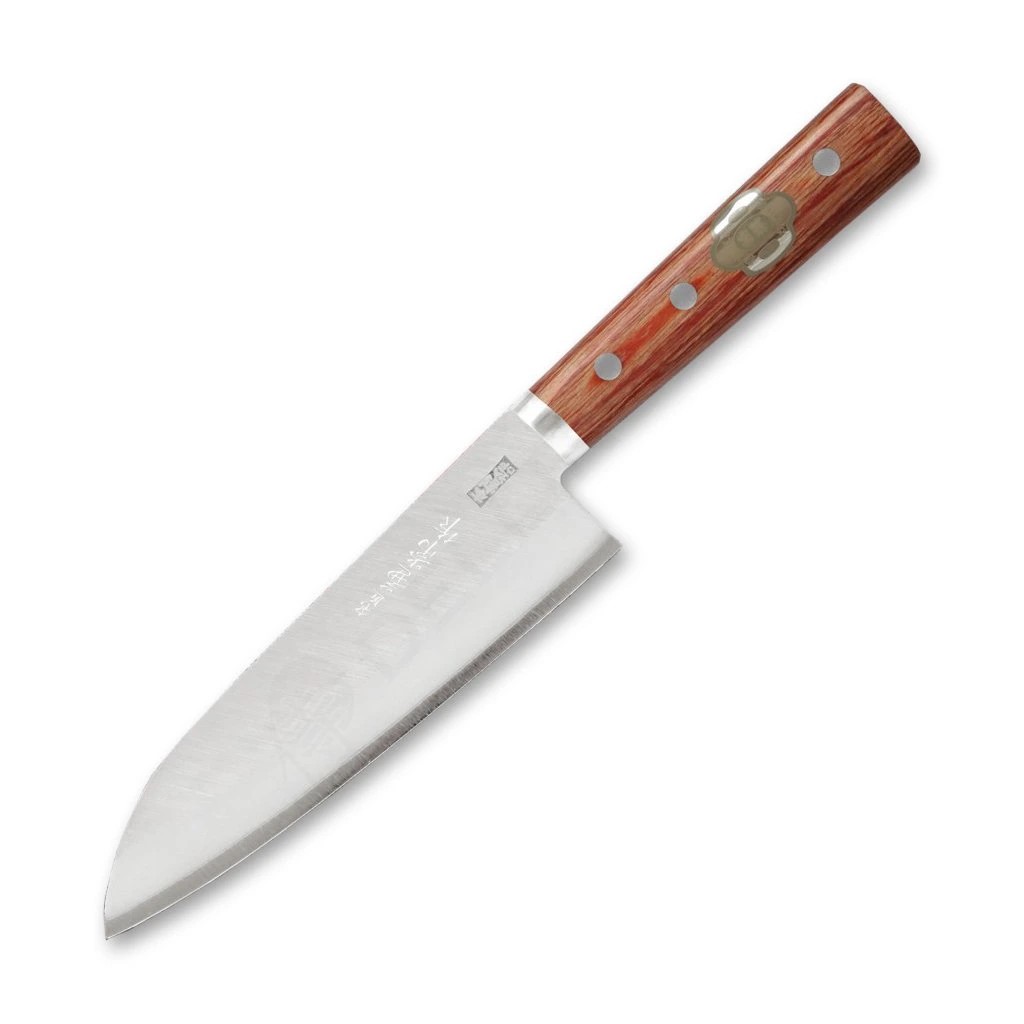 foto Japonsk� n�� Santoku 165mm Kanetsune Hon-Warikomi 2000-series